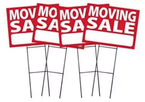 MOVING SALE July 27 and 28 8AM-4PM 76 Whippoorwill Drive in Decatur